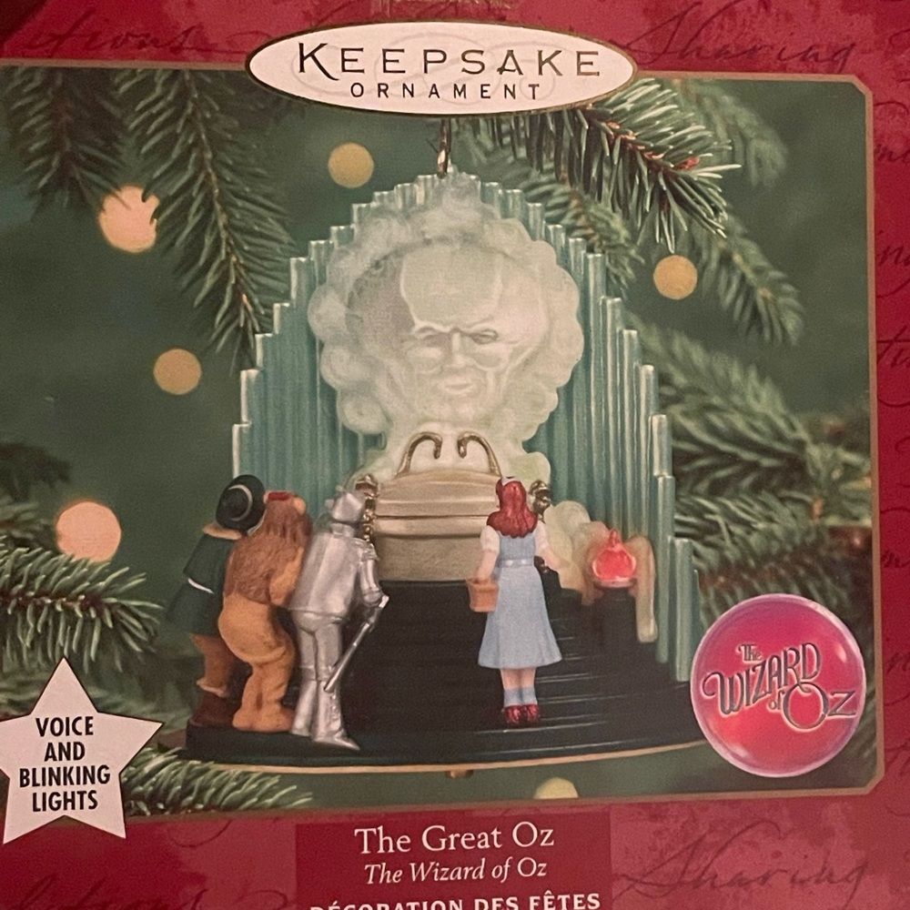 3 collectible hallmark ornaments